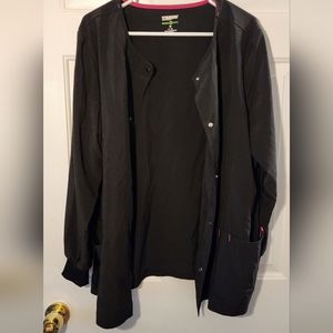 Women's Scrubstar Scrub Jacket Black